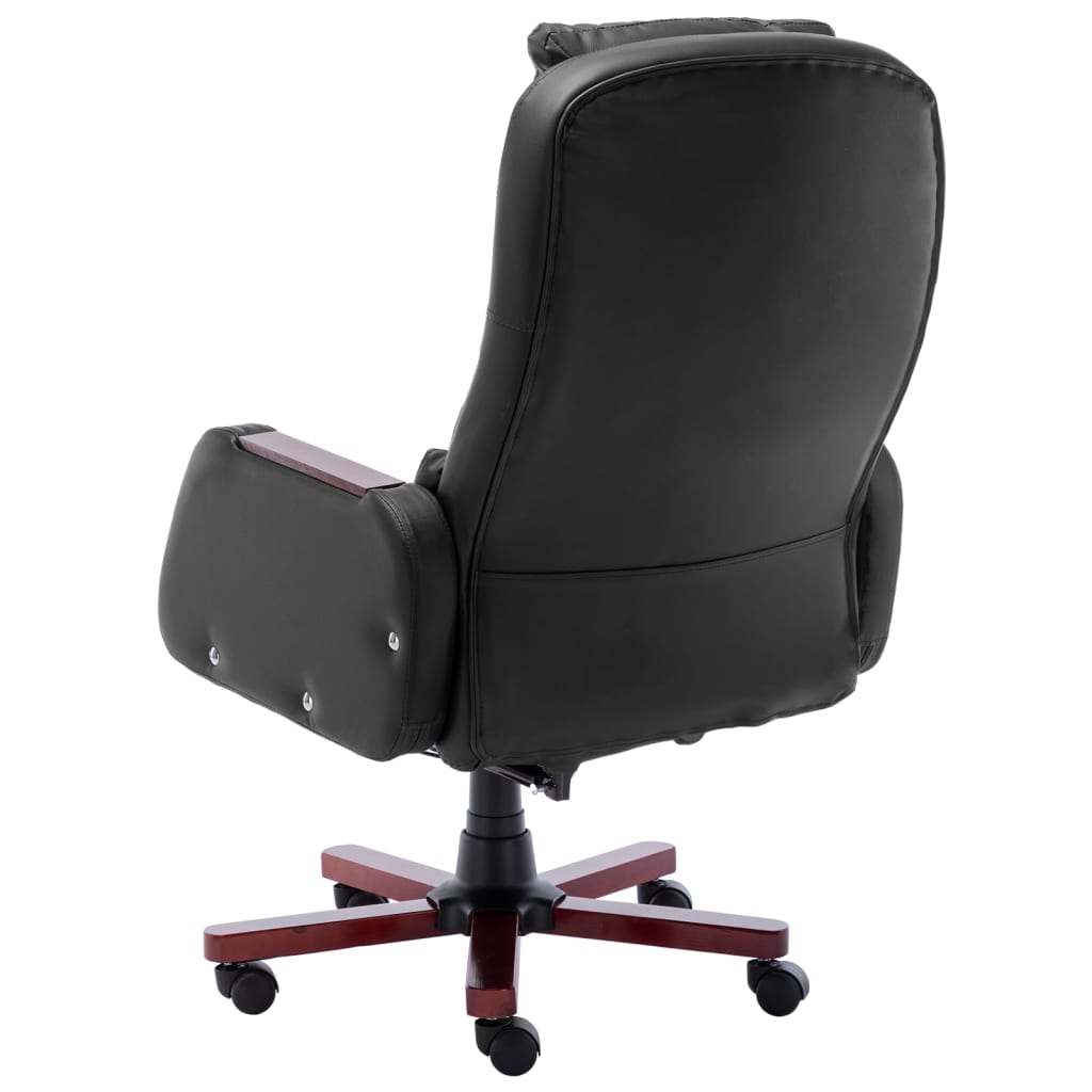Silla de oficina Stroom función masaje reclinable negro 106-115x66x68 cm