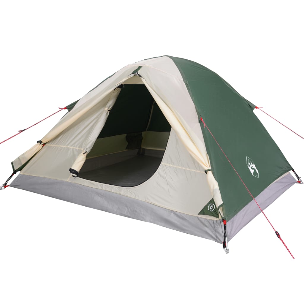 Tienda de campaña tipo iglú impermeable 3 personas verde 120 cm