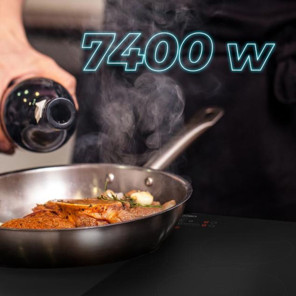 Placa-de-induccion-Cecotec-Bolero-Squad-I-3250-3-fuegos-7400W-negro-59-cm-potencia