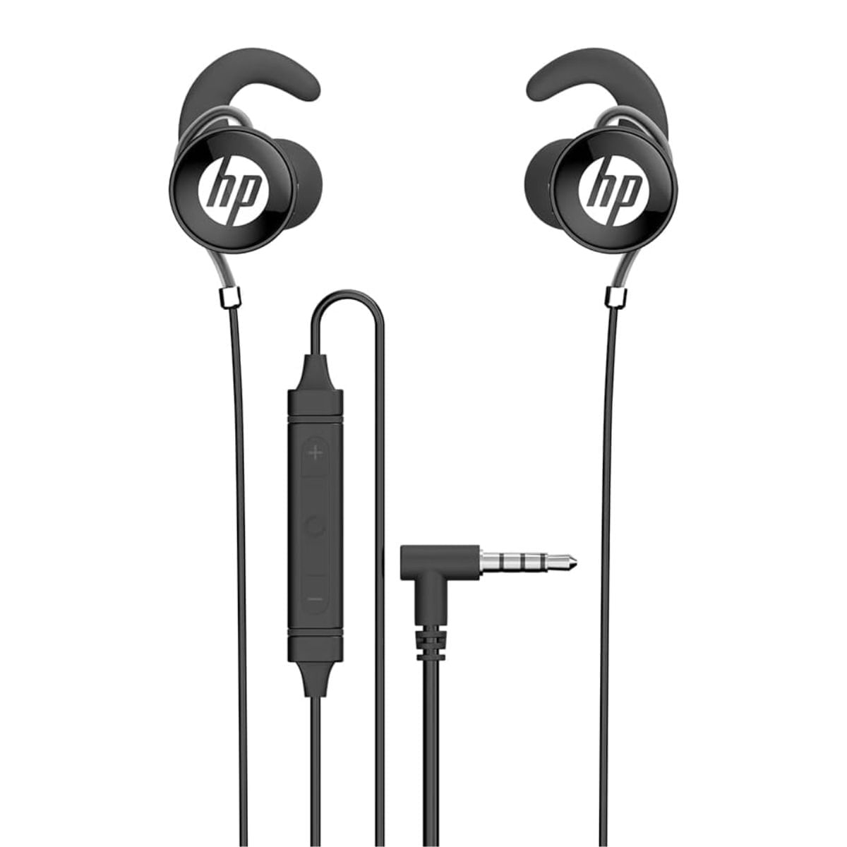 Auriculares-de-boton-HP-DHE-7004-con-microfono-negro-