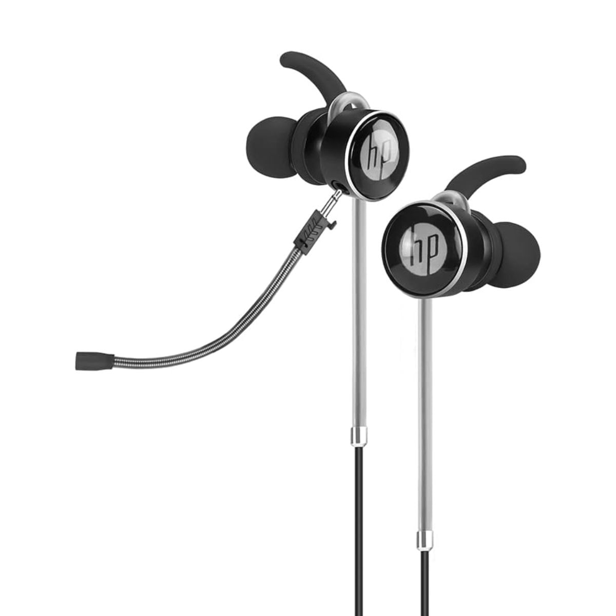 Auriculares-de-boton-HP-DHE-7004-con-microfono-negro-