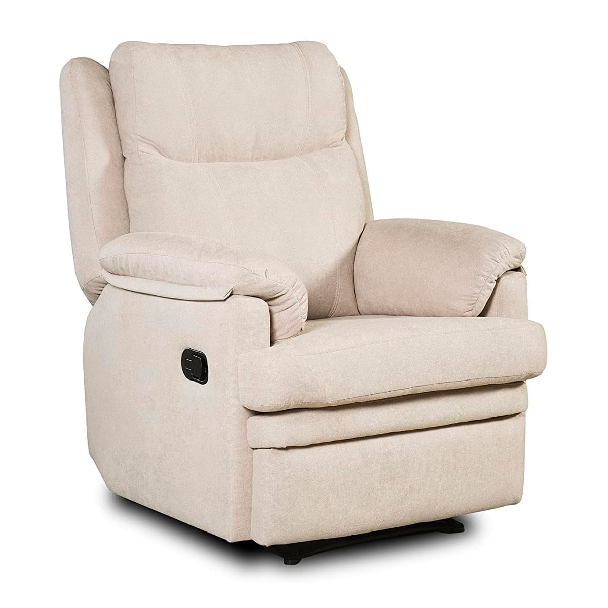 Sillón relax Boston tejido antimanchas Aqualine beige 105x83x101 cm 2