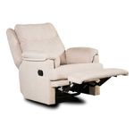 Sillón relax Boston tejido antimanchas Aqualine beige 105x83x101 cm 3