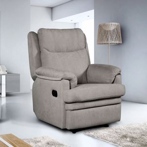 Sillón relax Boston tejido antimanchas Aqualine 105x83x101 cm