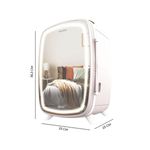Nevera-de-cosmeticos-Cecotec-Bamba-CoolingBeauty-6000-Mirror-6L-con-espejo---LED-rosa-363x23x23-cm