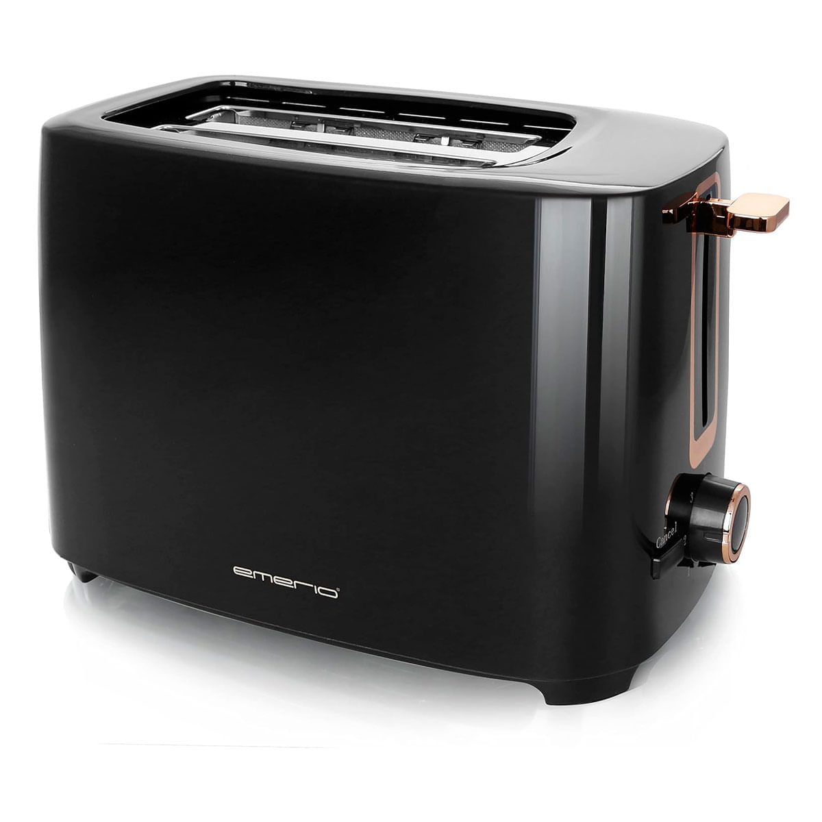 Tostador Emerio TO-125131.1 700W 2 ranuras libre de BPA negro