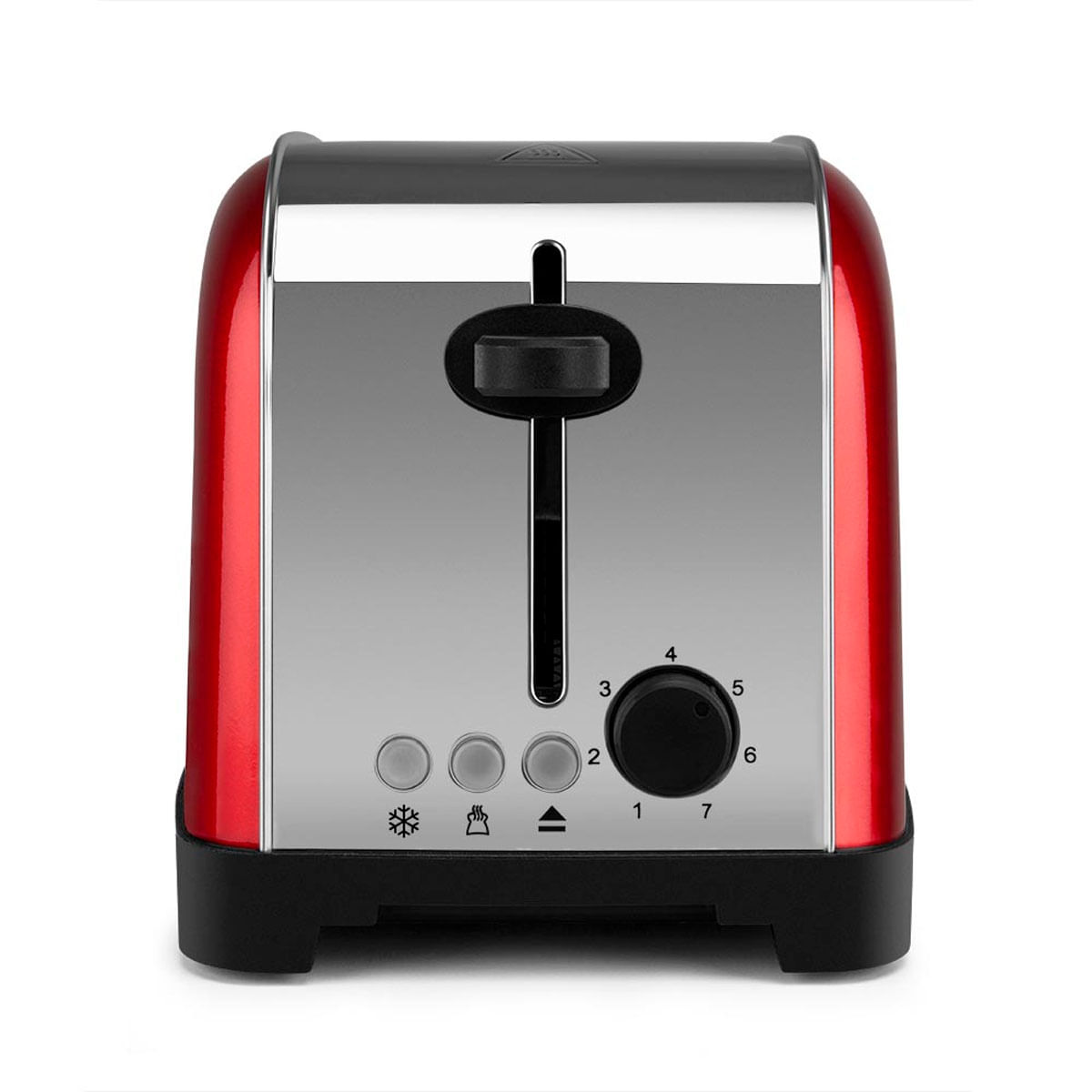 Tostador Orbegozo TOV 5200 850W 2 ranuras estilo vintage rojo 3