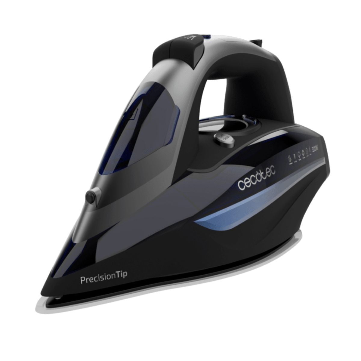 Plancha-de-vapor-Cecotec-IronHero-3200-i-Pump-Absolute-3200W-285-g-min-anodizada-negro