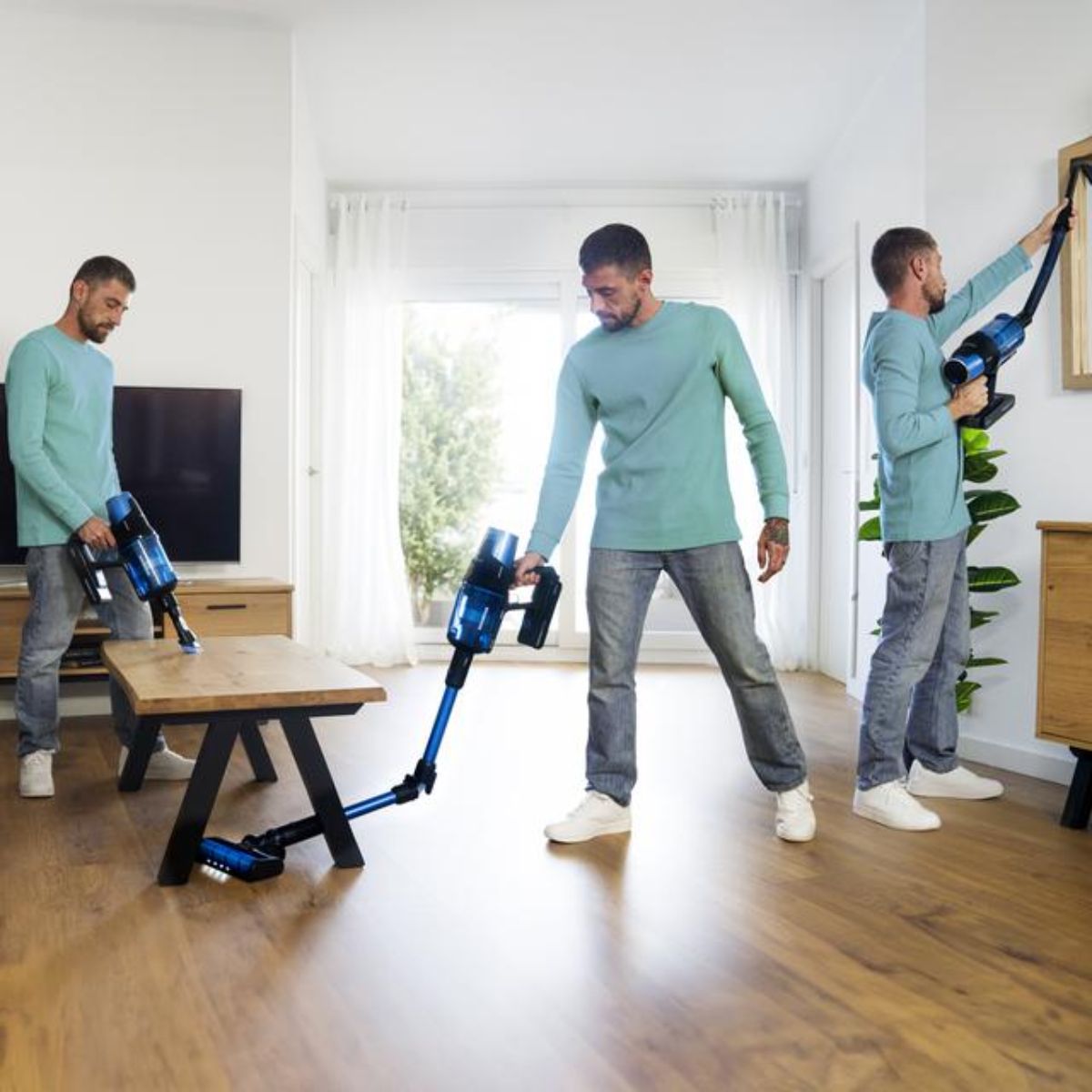 Aspirador-escoba-Cecotec-Conga-Rockstar-8500-Infinity-ErgoWet-Animal-T-4-en-1-680W-100--negro-azul