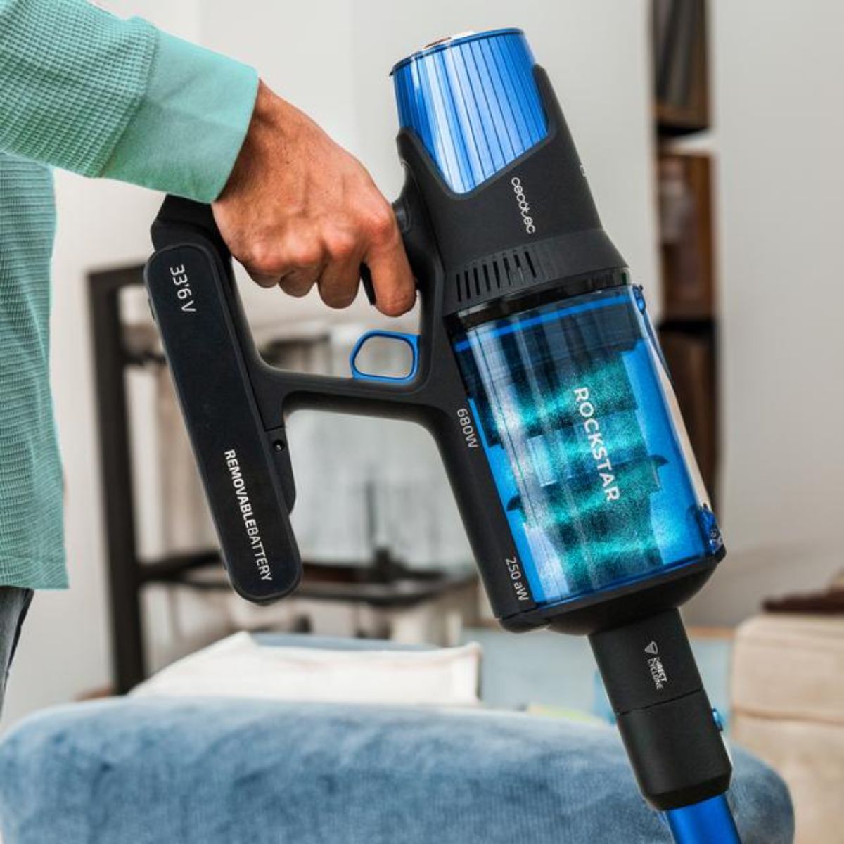 Aspirador-escoba-Cecotec-Conga-Rockstar-8500-Infinity-ErgoWet-Animal-T-4-en-1-680W-100--negro-azul