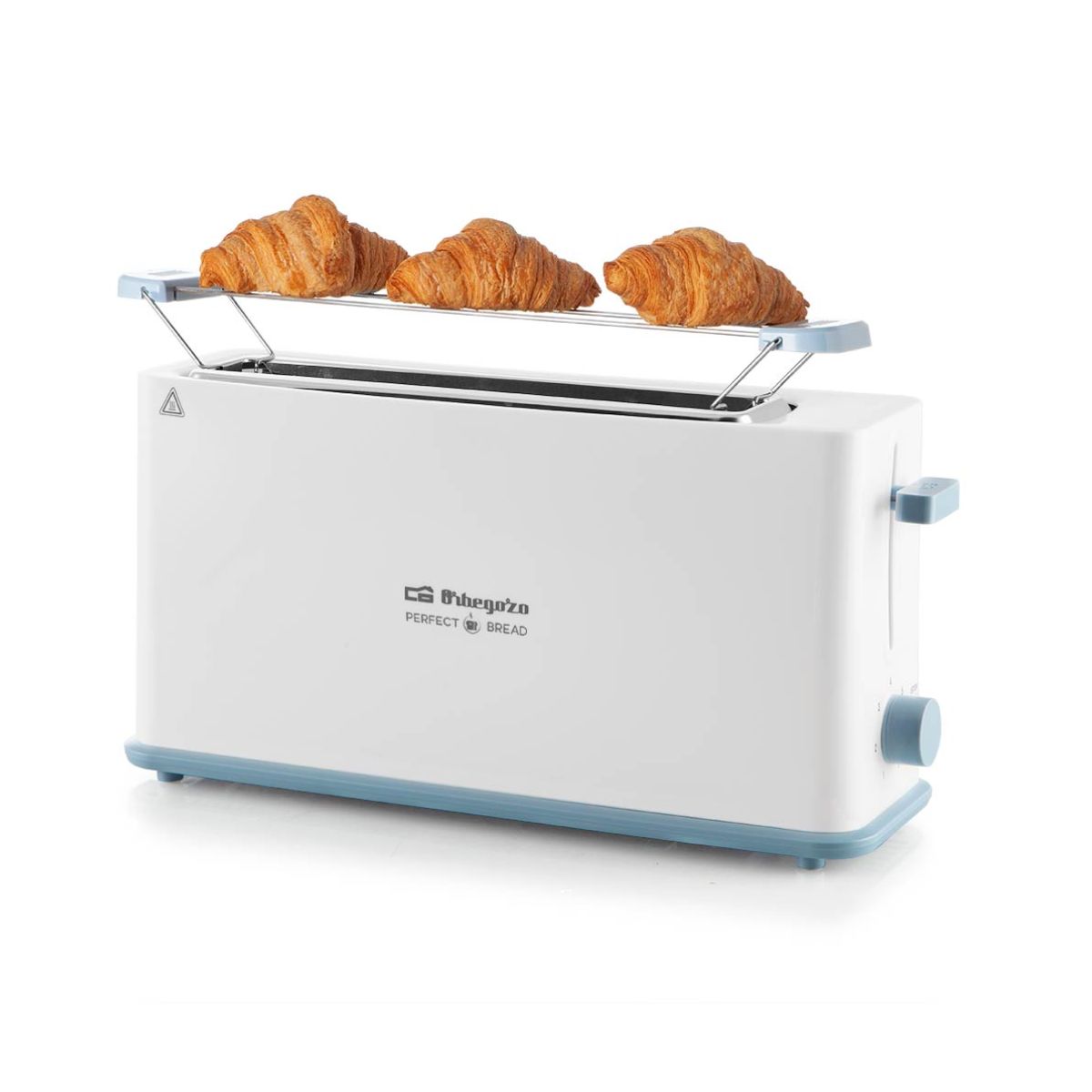 Tostador-Orbegozo-TO-4014-850W-ranura-ancha-7-posiciones-blanco-animada