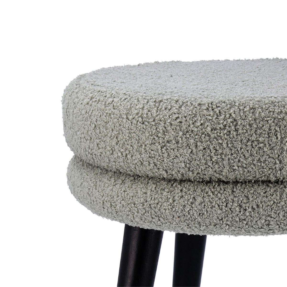 Taburete-MOA-Vinthera-acolchado-verde-negro-Ø39x395-cm.-Diseño-elegante-y-moderno-ideal-para-cualquier-espacio.-Perfecto-para-añadir-estilo-y-confort