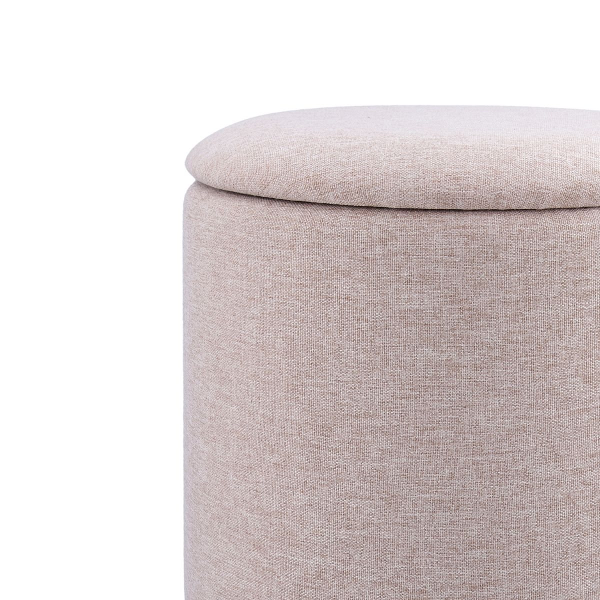 Puff-almacenaje-MOA-Vinthera-acolchado-beige-Ø32x40-cmdetalle