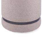 Puff-almacenaje-MOA-Vinthera-acolchado-beige-Ø32x40-cm-detalle
