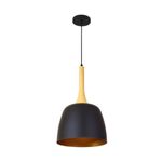 Lampara-de-techo-Guga-Lumit-60W-altura-regulable-negro-oro-Ø26-cm-fondo-blanco