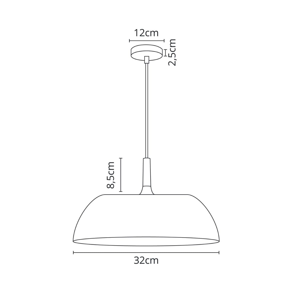 Lampara-de-techo-Genaro-Lumit-60W-altura-regulable-negro-oro-Ø32-cm