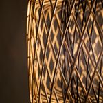 Lampara-de-techo-Bamboo-Lumit-60W-altura-regulable-bambu-natural-negro-Ø39-cm-detalle-material