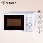 Microondas con grill Nevir NVR-6201MG 1000W 20L blanco 3