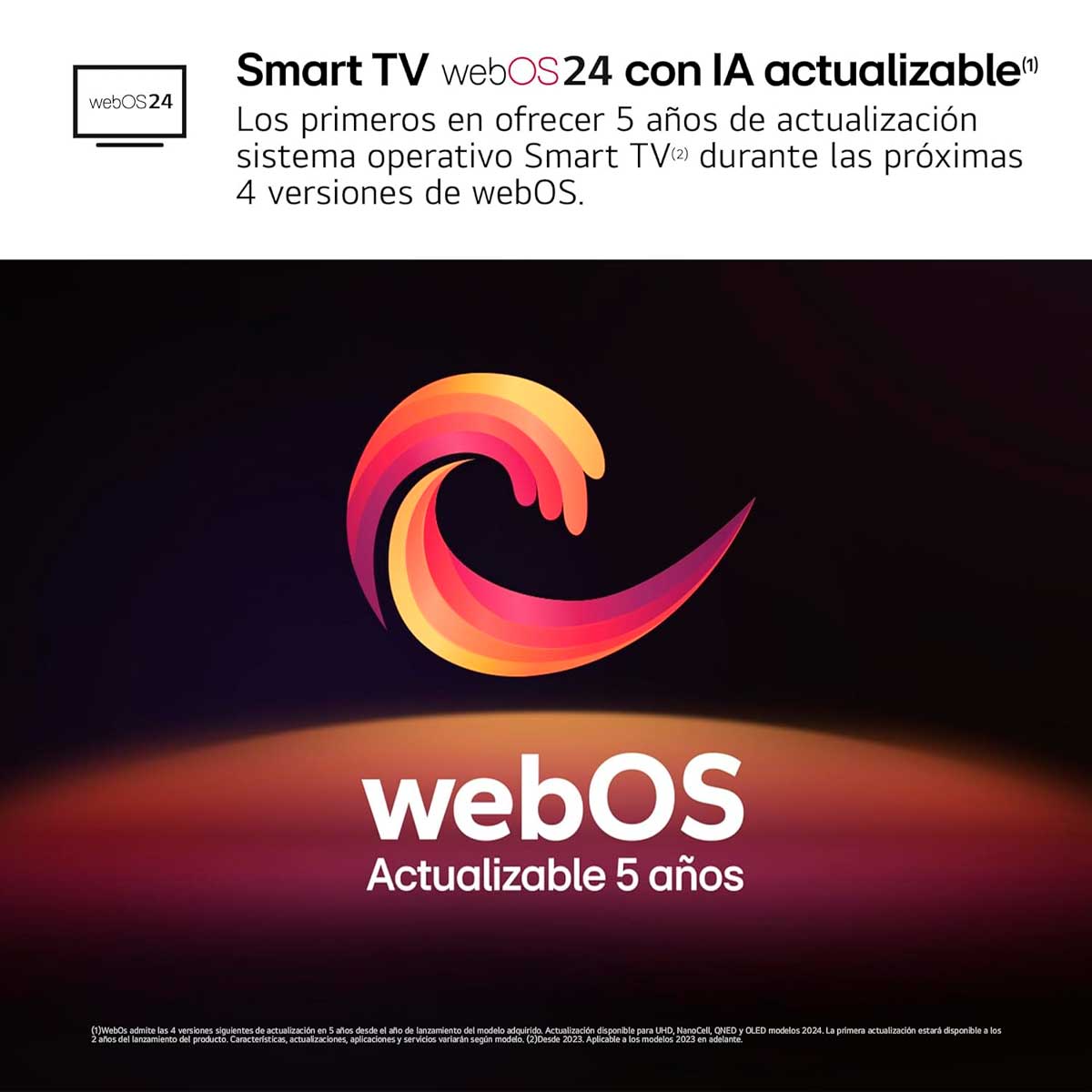 Televisor Smart TV LG 43UT73006LA 4K UHD LED 43’’ webOS24 G negro 6