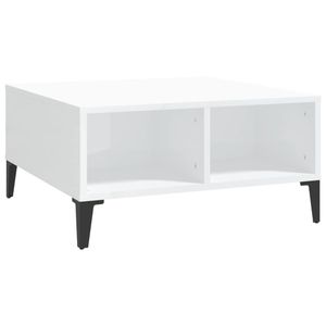 Mesa de centro Okio 2 compartimentos abiertos 30x60x60 cm