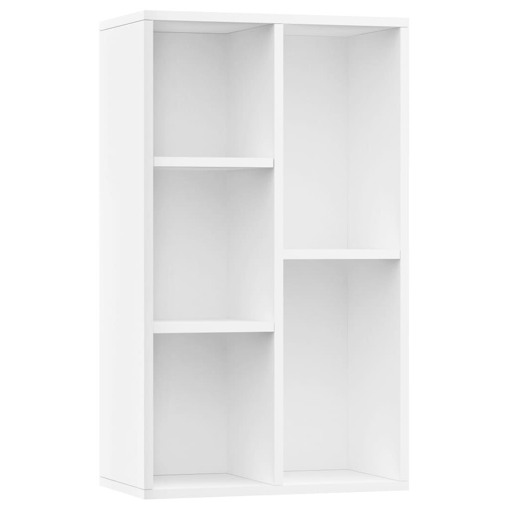 Estantería Tulipa 5 módulos 2 posiciones blanco 80x50x25 cm