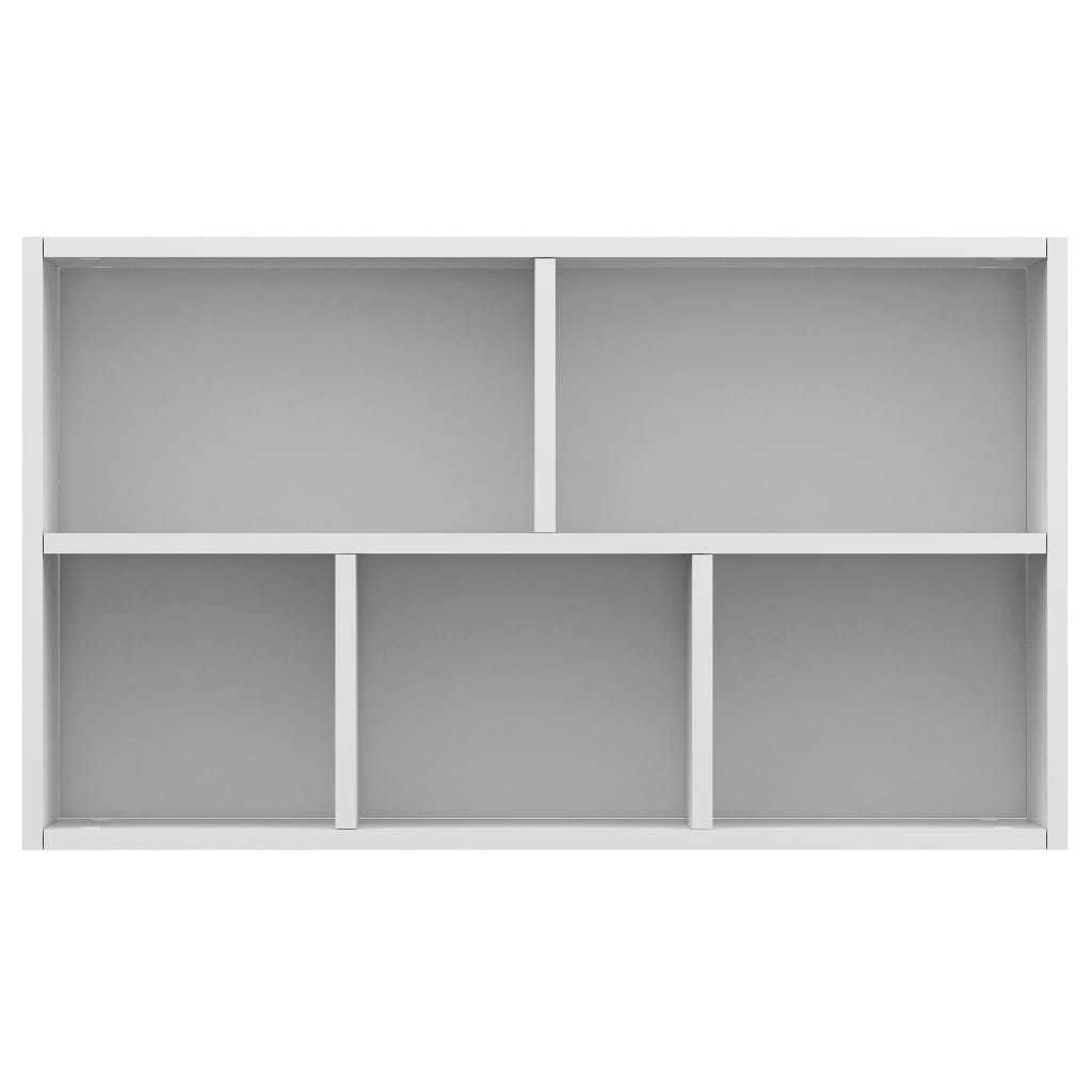 Estantería Tulipa 5 módulos 2 posiciones blanco 80x50x25 cm 9