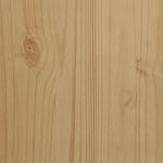 Mesa de centro Floro 2 cajones madera de pino natural 45x99x55,5 cm 9