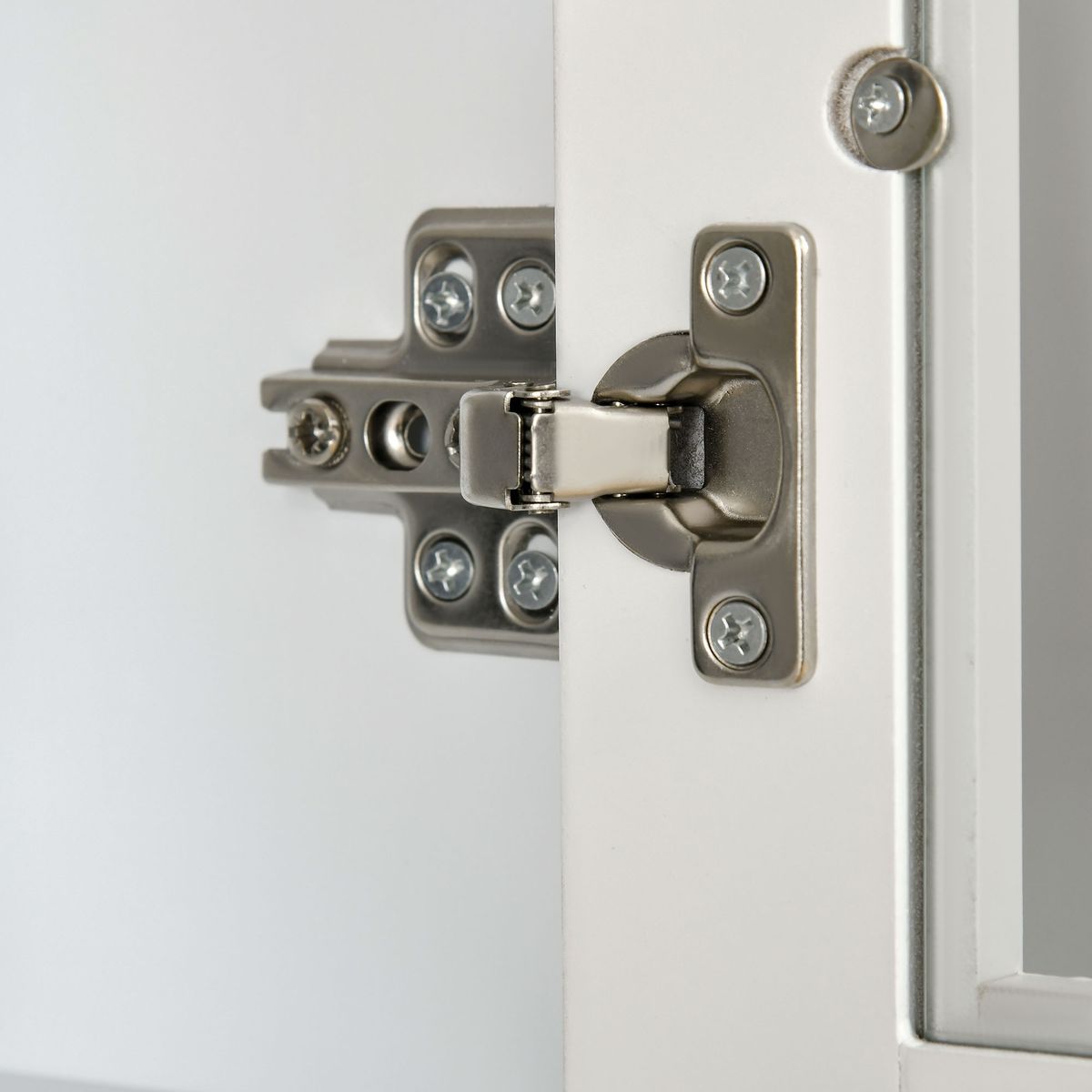 Vitrina Dhammi Homcom 4 puertas + 4 estantes blanco 178,5x76x40 cm