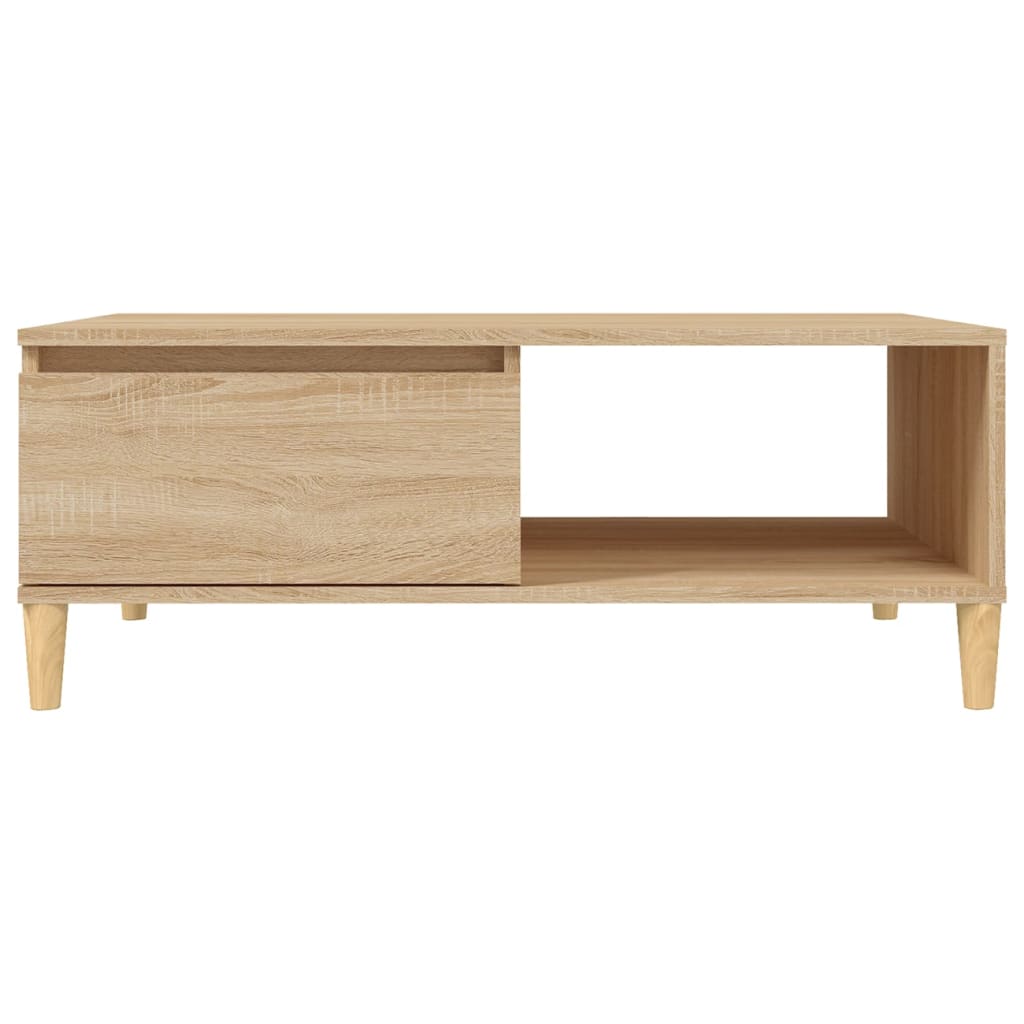 Mesa de centro Stol 1 puerta + 1 módulo natural 35x90x60 cm
