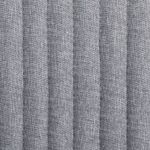 Pack de 4 sillas Valle asiento acolchado tapizado terciopelo gris claro 84x61x61 cm