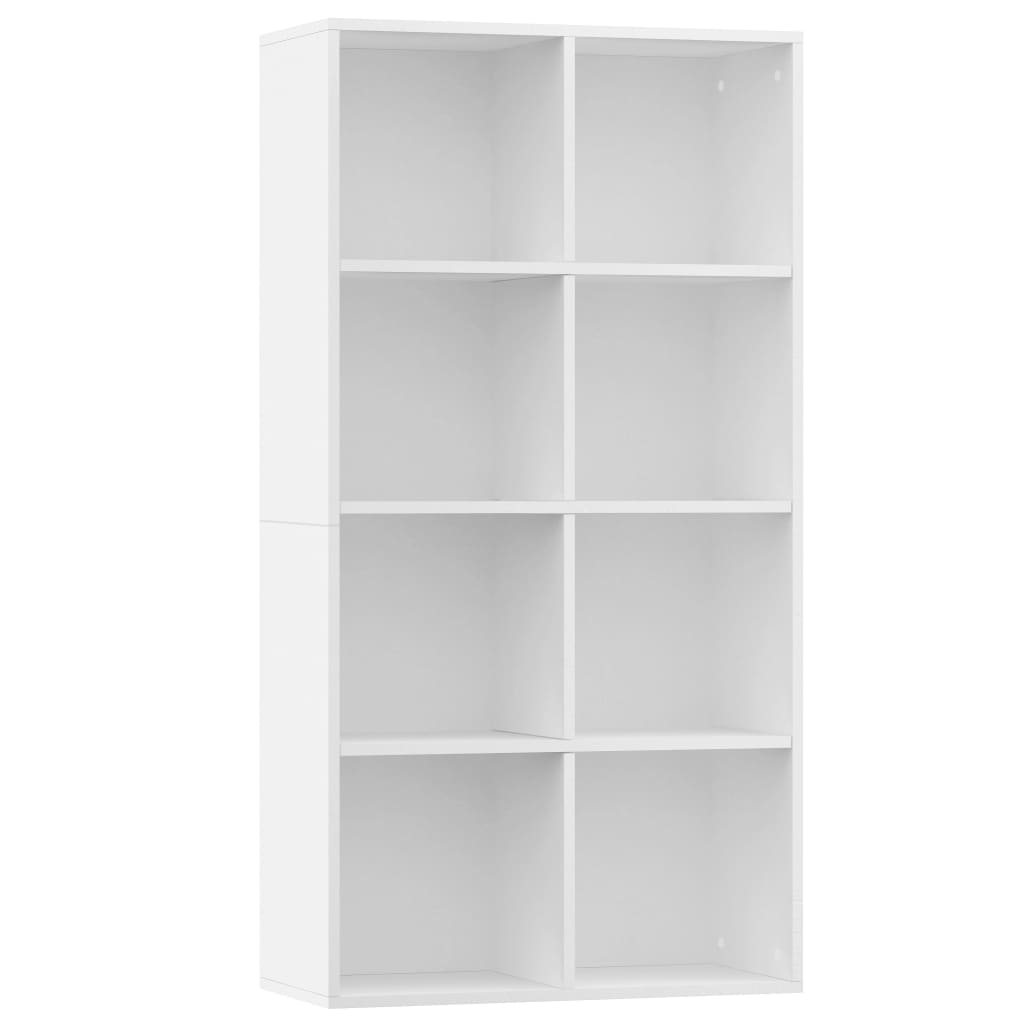 Estantería Onza 8 compartimentos blanco 130x66x30 cm