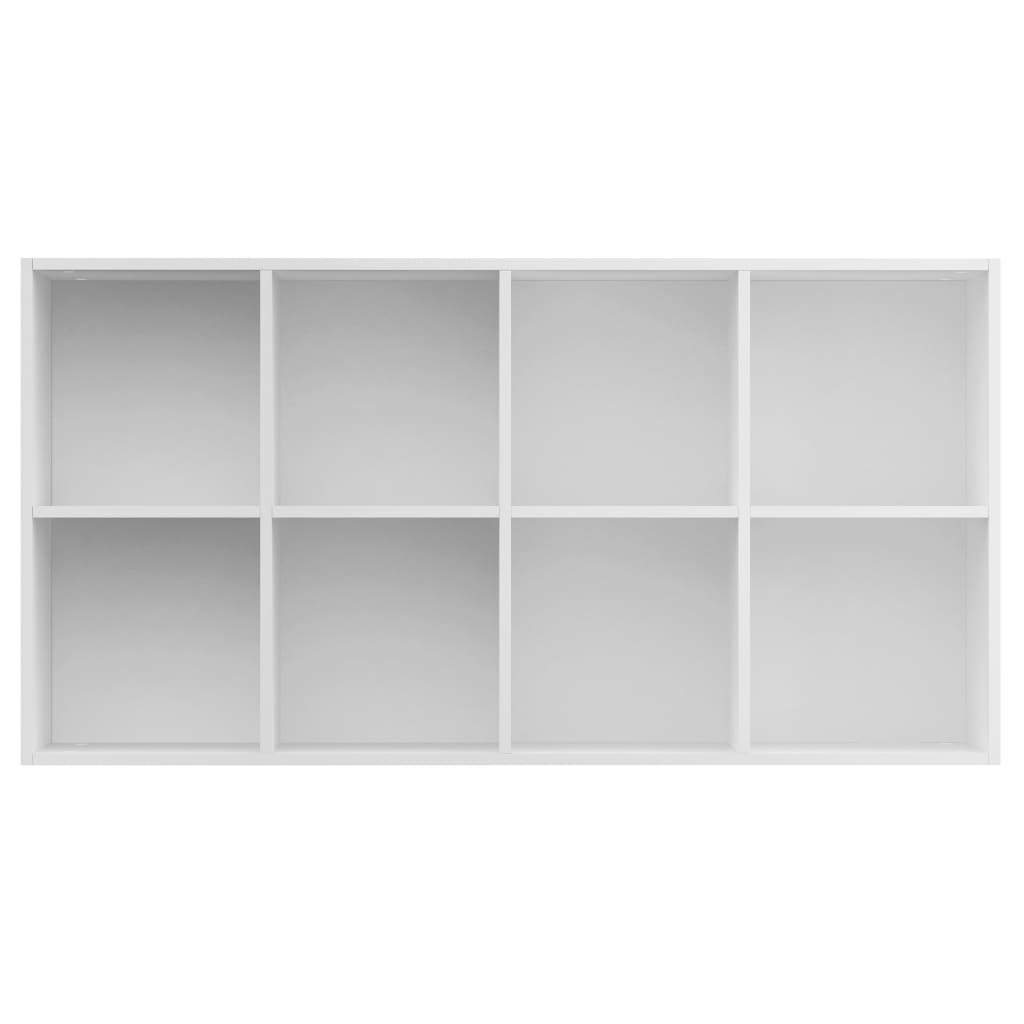Estantería Onza 8 compartimentos blanco 130x66x30 cm