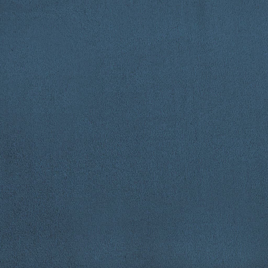Pack de 6 sillas de comedor Millie terciopelo patas doradas azul 83x45x53,5 cm 6