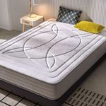 Colchon-viscoelastico-Luxury-Olympus-doble-cara-blanco-23-cm