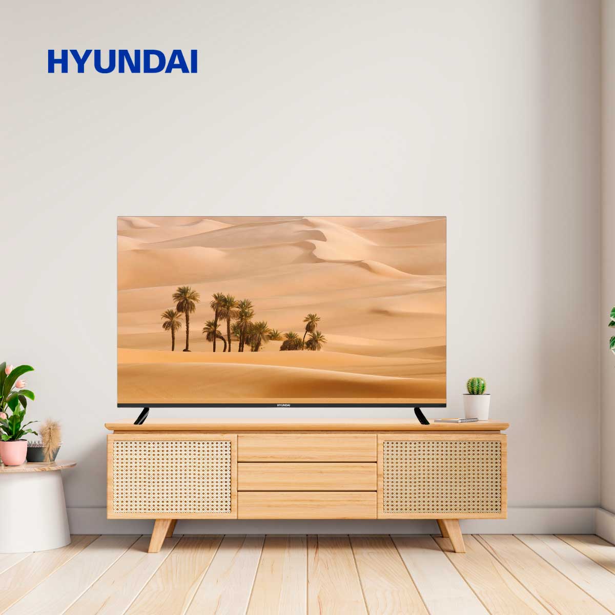 Televisor Smart TV Hyundai HTV4300UA 4K UHD LED 43'' Android 13 F negro 6