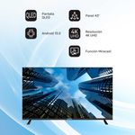 Televisor Smart TV Hyundai HTV4300QUA 4K UHD QLED 43'' Android 13 F negro 3