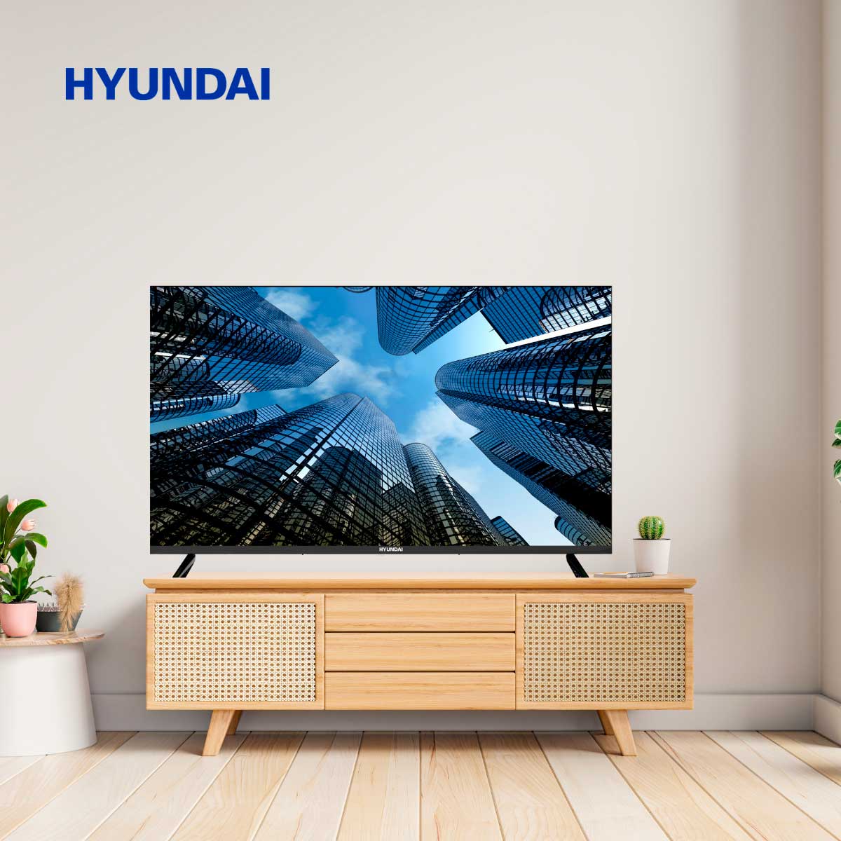 Televisor Smart TV Hyundai HTV4300QUA 4K UHD QLED 43'' Android 13 F negro 6