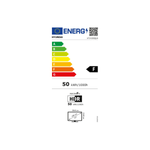Televisor Smart TV Hyundai HTV4300QUA 4K UHD QLED 43'' Android 13 F negro eficiencia energética