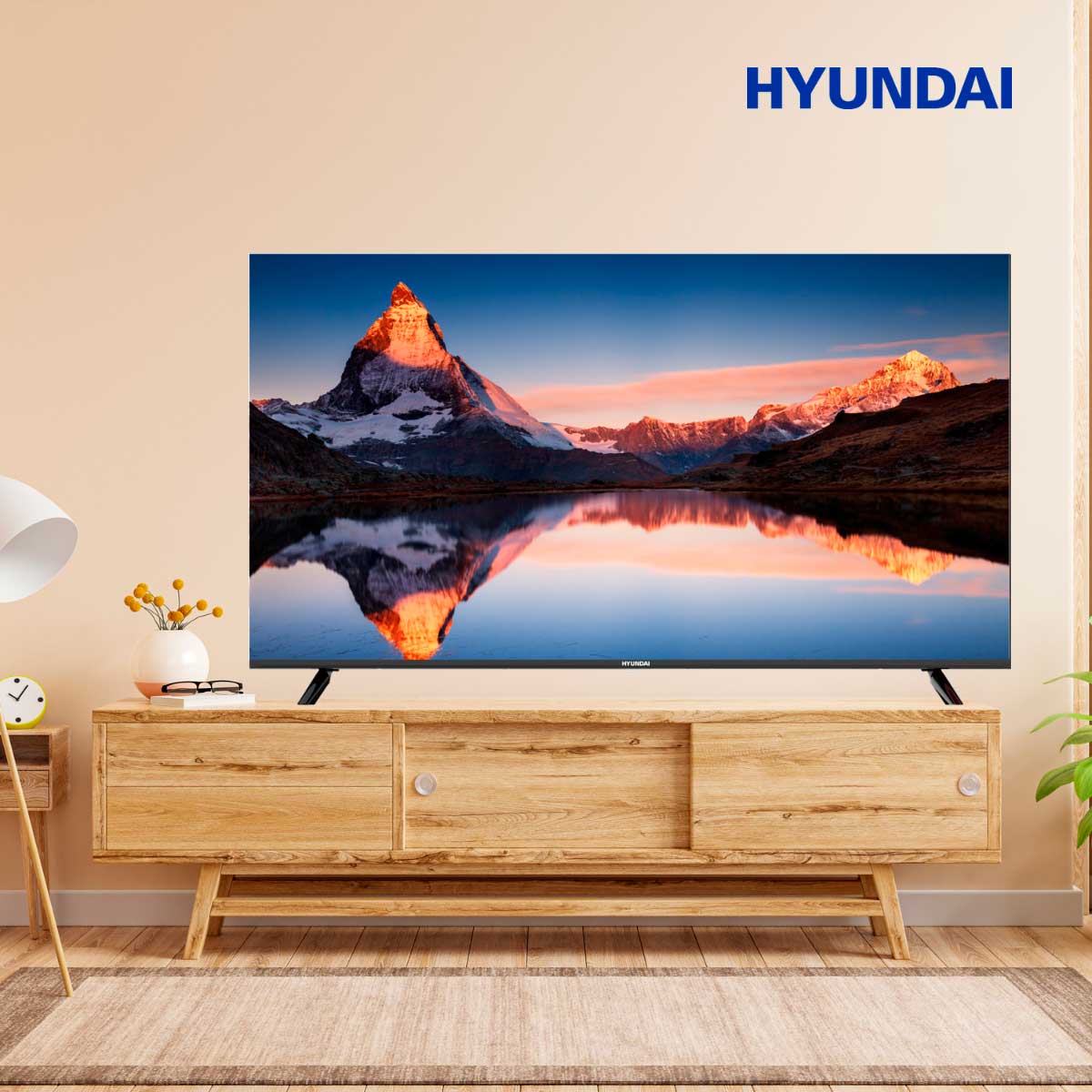 Televisor Smart TV Hyundai HTV5500UV 4K UHD LED 55'' VIDAA 4.1 F negro 6