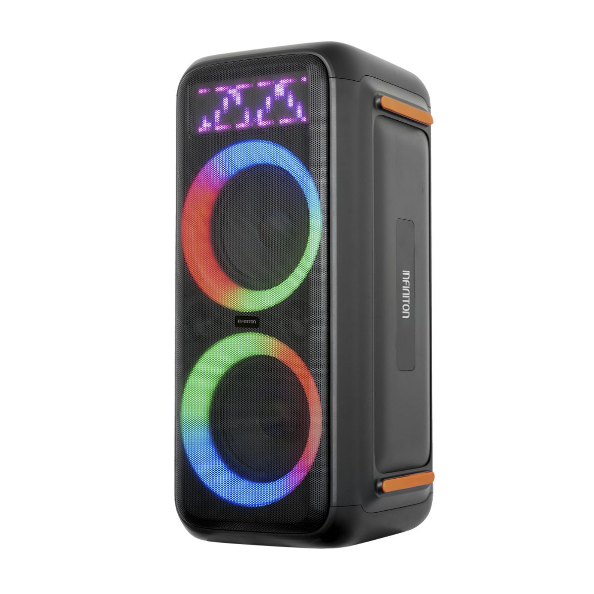 Altavoz-portatil-Infiniton-Party-EQ60-900W-Bluetooth-luz-LED-negro-lateral
