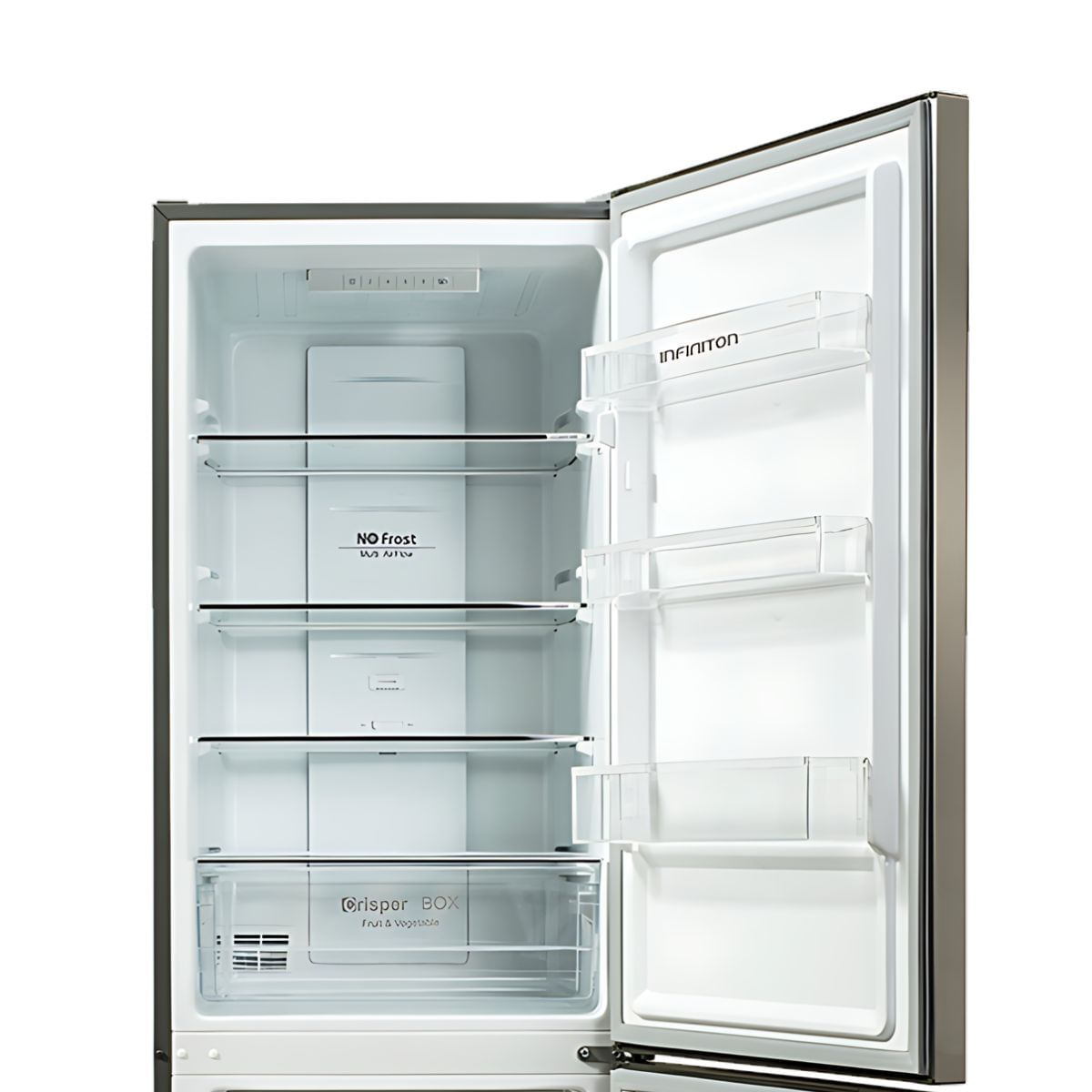 Frigorifico-combi-Infiniton-FGC-236C70XEM-No-Frost-231L-inox-E-170-cm-refrigerador