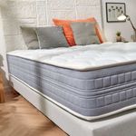 Colchón viscoelástico Imperial núcleo Eco-Nature Visco Grafeno blanco/gris 30 cm 3