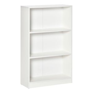 Estantería Sample Homcom 3 compartimentos blanco 102,4x62,2x24 cm