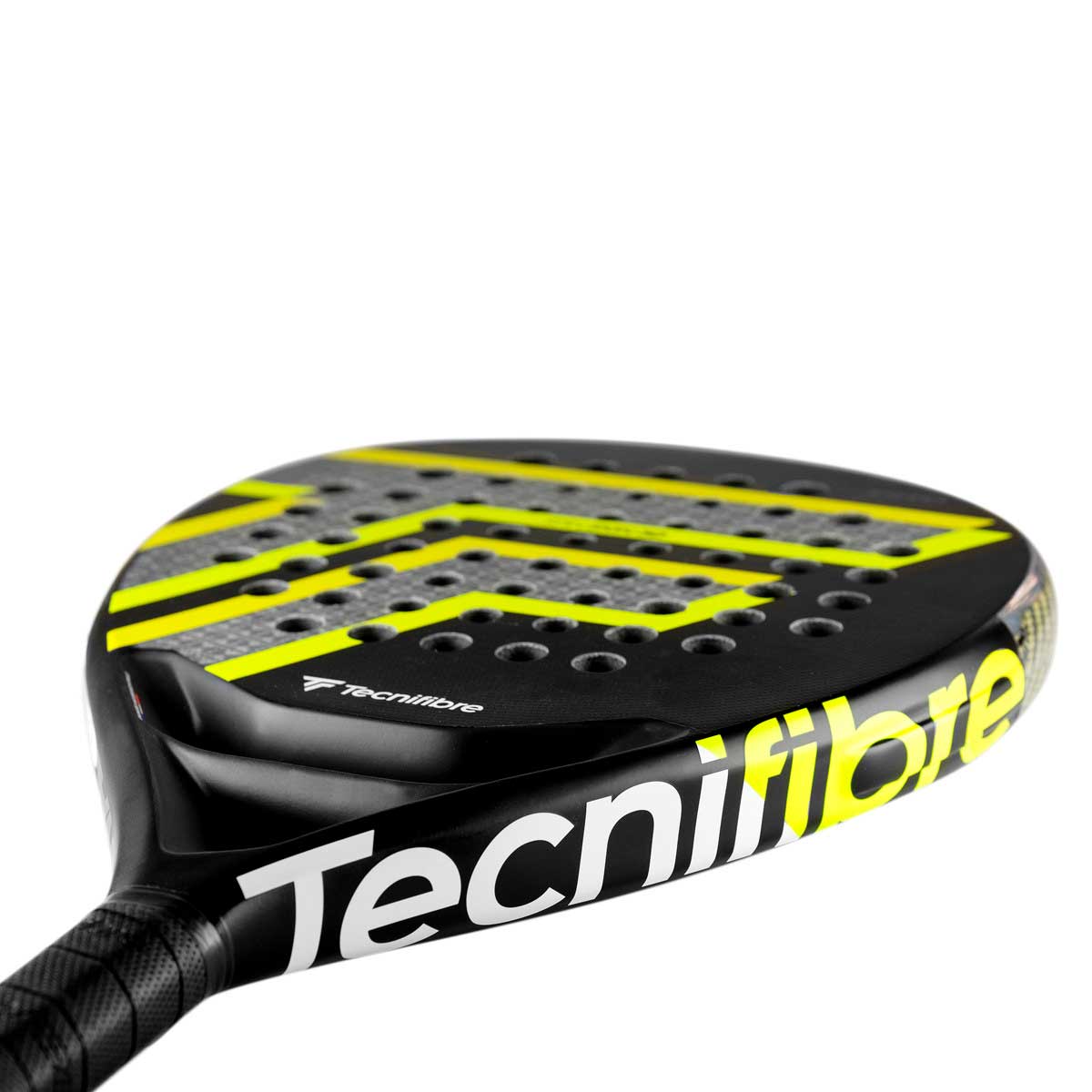 Pala de pádel Tecnifibre Wall Breaker 360 lágrima nivel principiante negro/amarillo 3