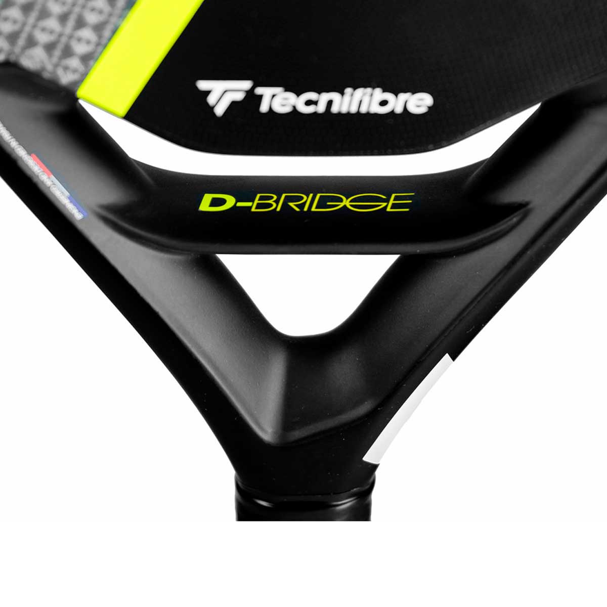 Pala de pádel Tecnifibre Wall Breaker 360 lágrima nivel principiante negro/amarillo 5