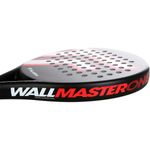 Pala de pádel Tecnifibre Wall Master ONE redondeada nivel principiante negro/rojo 2