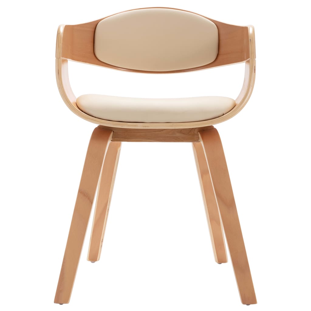 Pack de 2 sillas de comedor Peach madera blanco 71,5x49x51,5 cm
