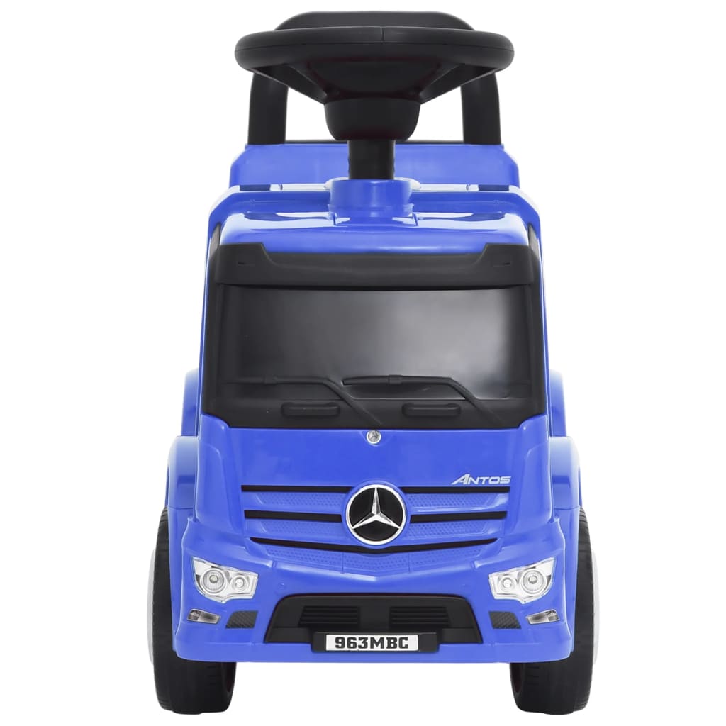Camión correpasillos Mercedes-Benz azul 12-36 meses