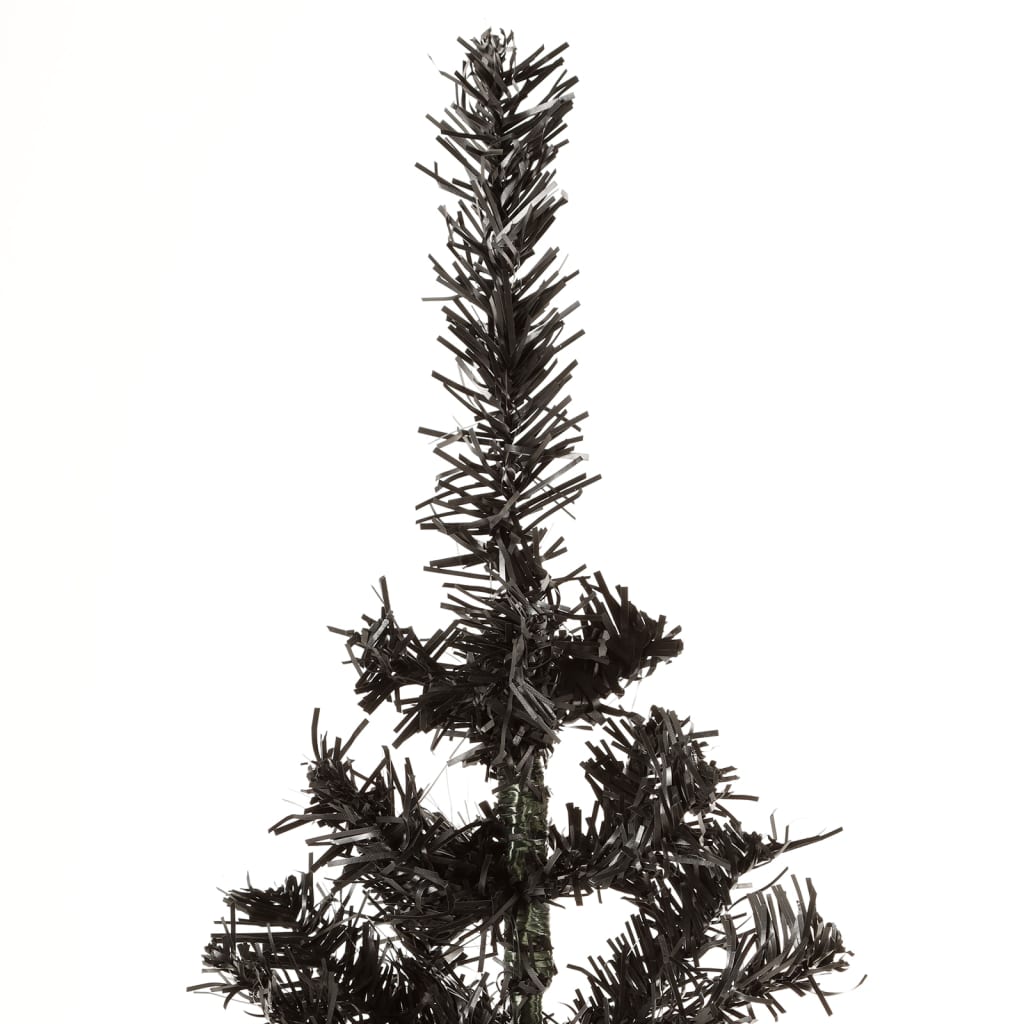 Árbol de Navidad 265 ramas flexibles negro Ø43x150 cm