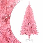 Árbol de Navidad fantasía 230 ramas rosa Ø65x120 cm